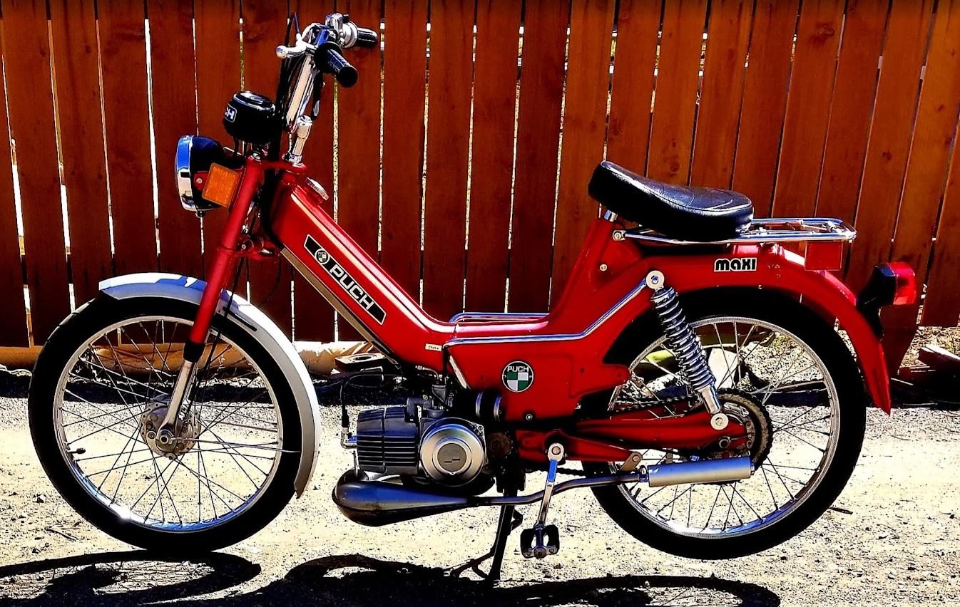 1977 Puch Maxi red
