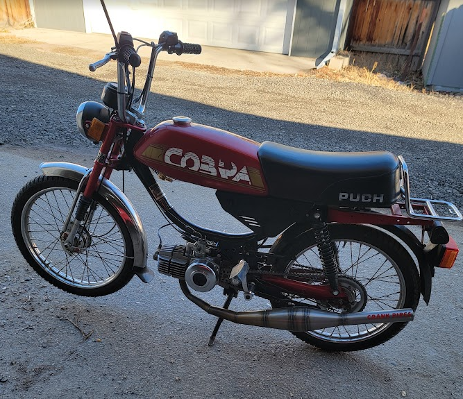 1984 Puch Cobra red