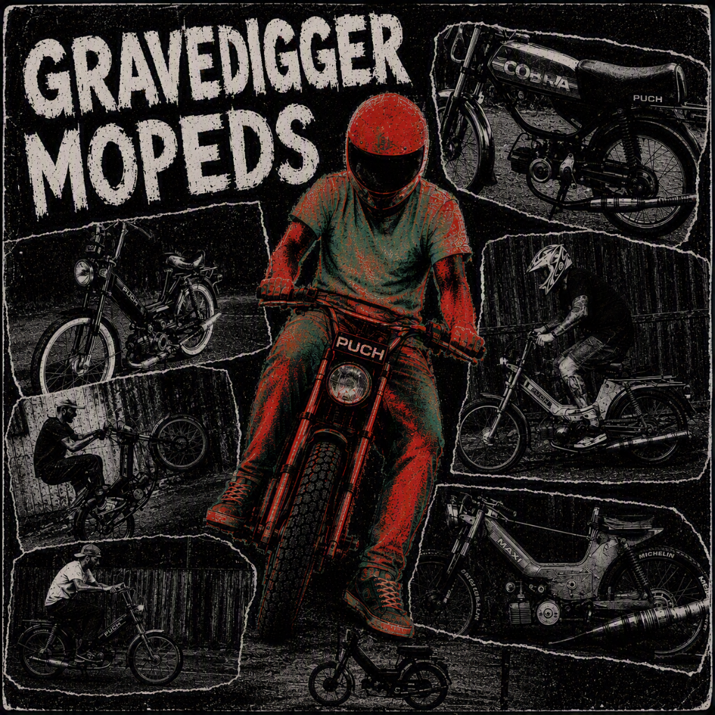 Gravedigger Mopeds crew shot