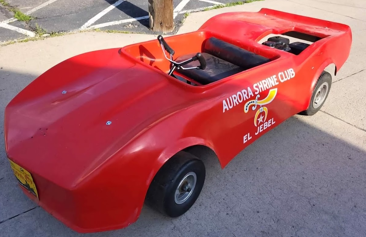 Aurora Shrine Club El Jebel mini race car