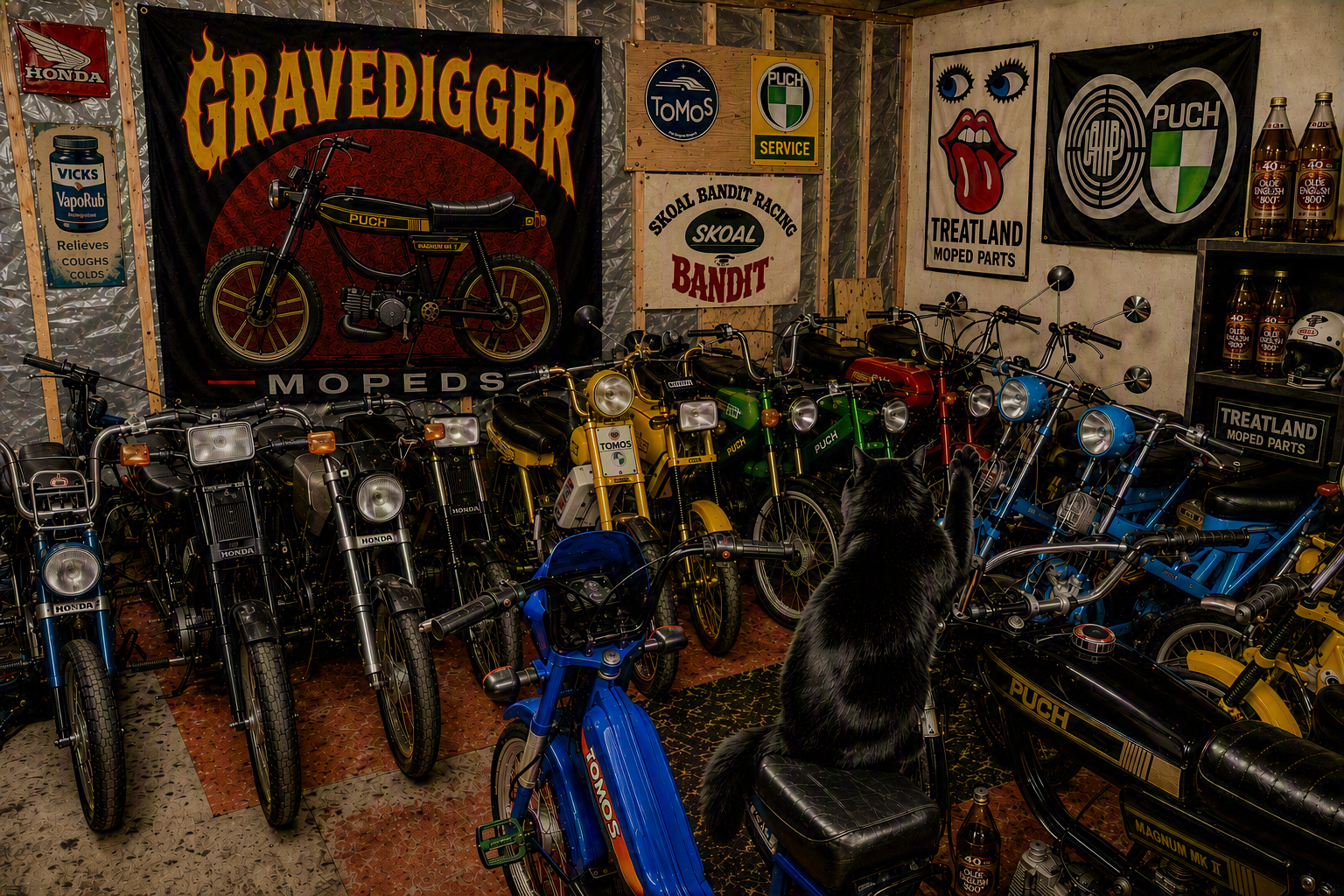 The Gravedigger Mopeds shop